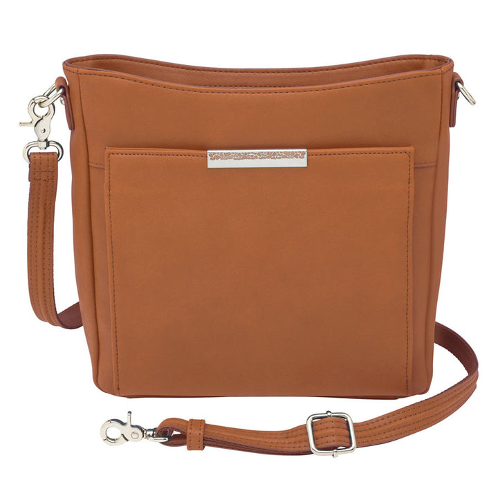 Slim Crossbody, USA Top Grain Smooth Cowhide