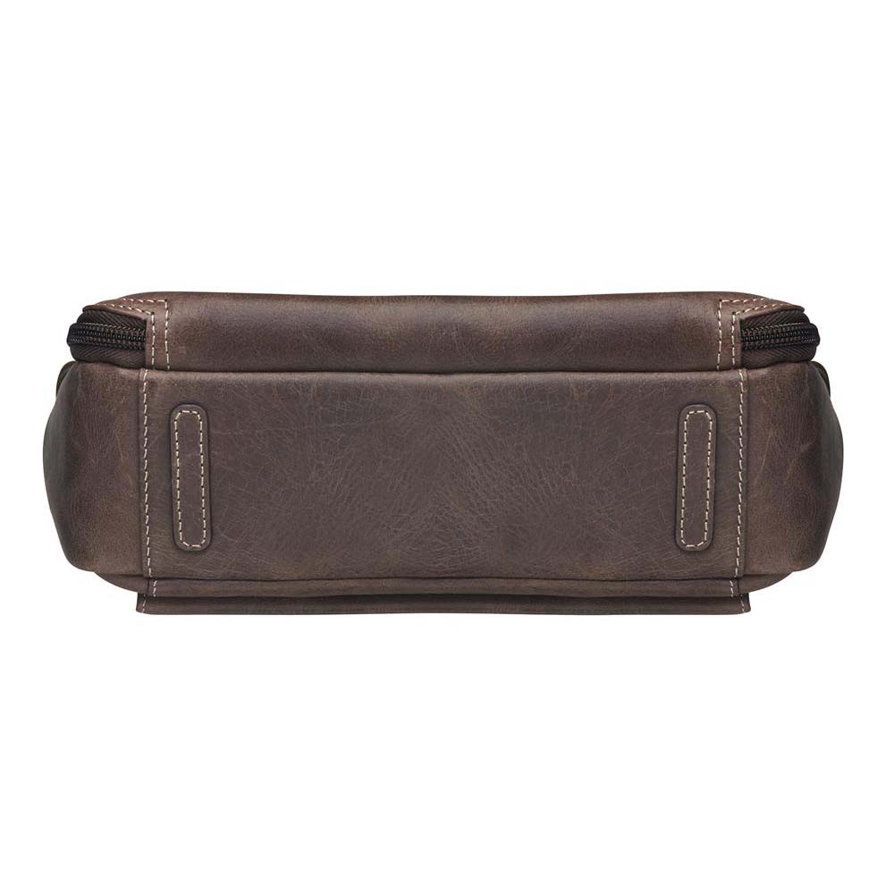 Slim Crossbody, Distressed Buffalo