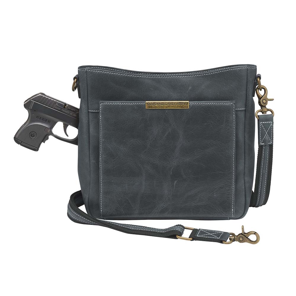 Slim Crossbody, Distressed Buffalo