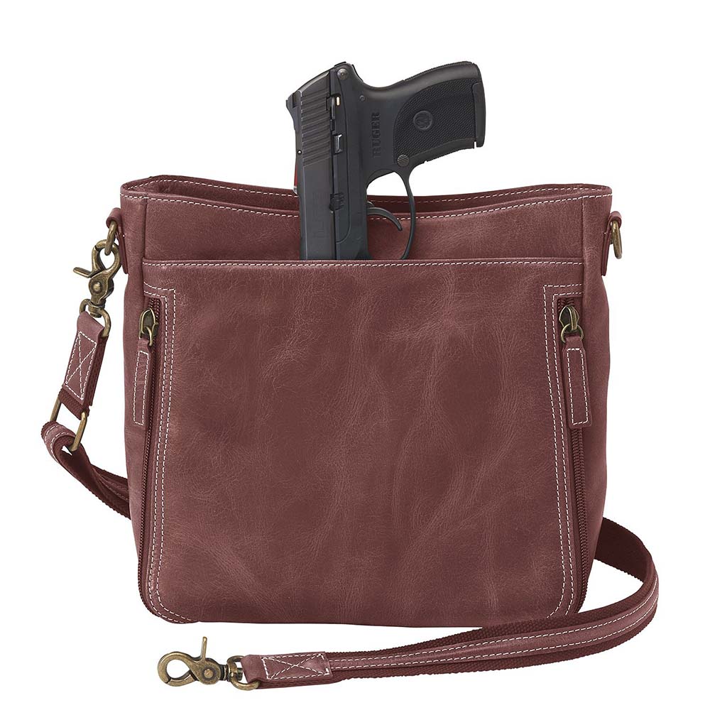 Slim Crossbody, Distressed Buffalo