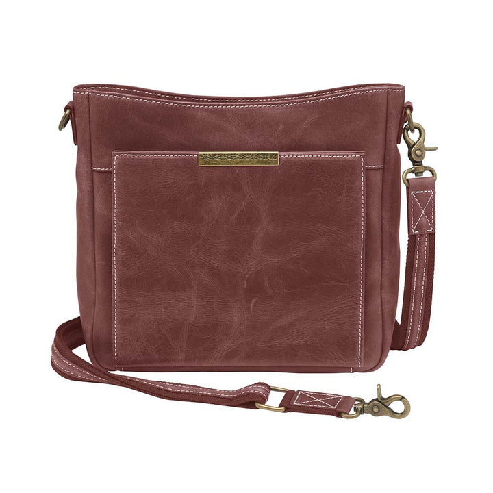 Slim Crossbody, Distressed Buffalo