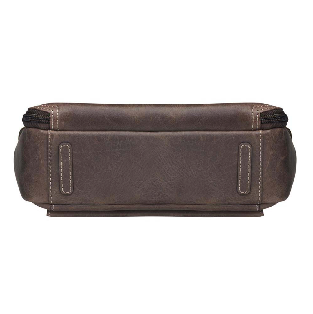 Slim Crossbody, Distressed Buffalo