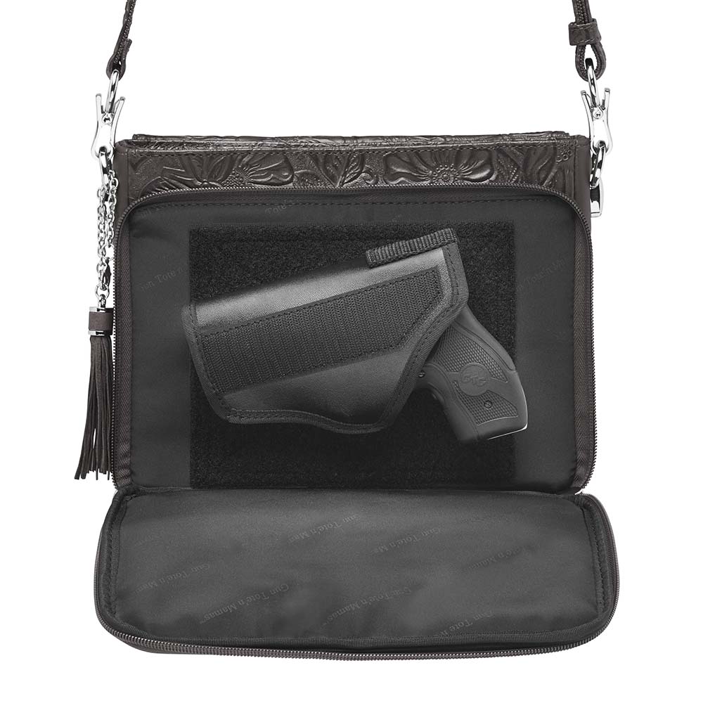 Concealed carry clutch outlet purse